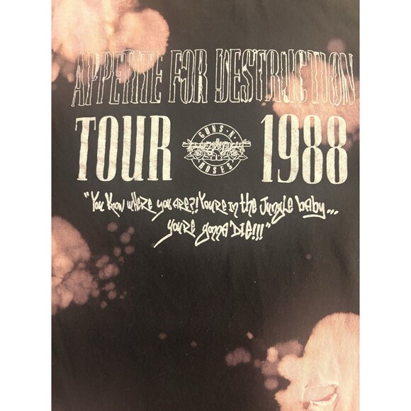 Guns and Roses vintage "Appetite for Destruction shirt size medium - Picture 7 of 8